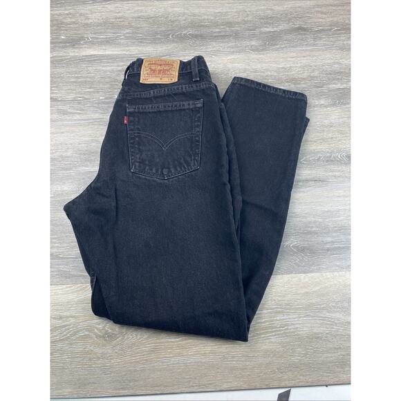 Levi's Denim - Vintage 90’s Levi’s 550 Relaxed Fit Tapered Leg Made In USA Women’s Size: 14 Reg